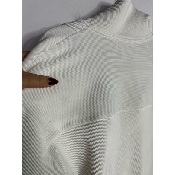 Varley Ramona Half-Zip Sweatshirt in a white Size X small - Picture 8 of 8